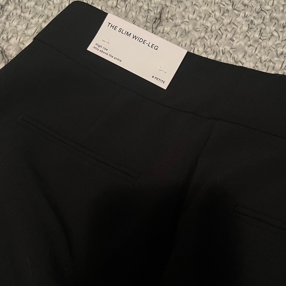 Ann Taylor Slim Wide Leg Pant - Picture 1 of 3